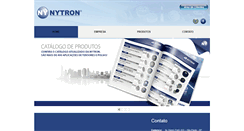 Desktop Screenshot of nytron.com.br